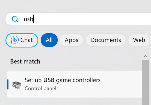 USB Game Controllers